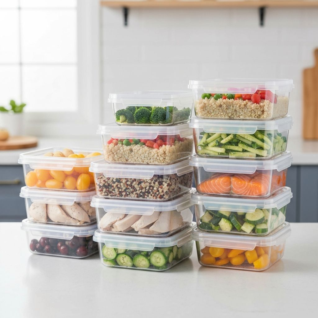 일주일 식단 미리 준비하는 밀프렙 가이드